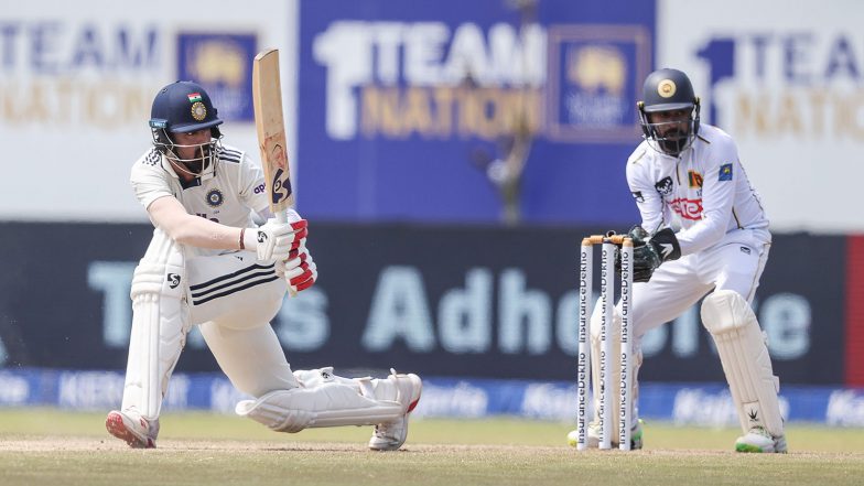 Sports News | SL Vs IND, 1st Test: Sri Lanka Take Regular Wickets, India Inching Towards 300-run Lead (Day 4, Lunch)