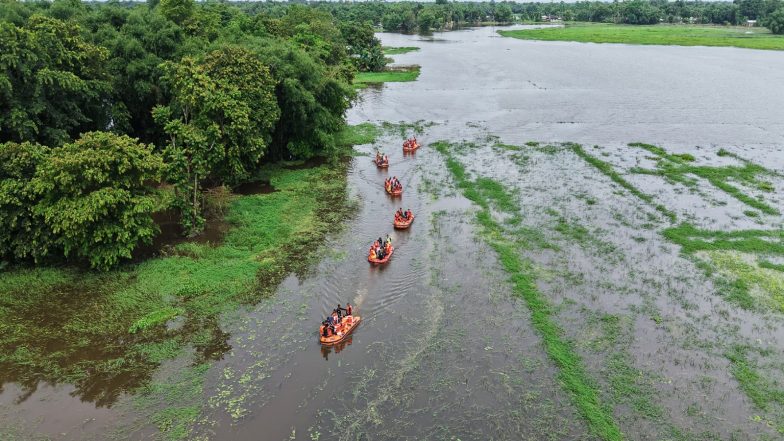 India News | Assam Flood Toll Rises to 105; Nearly 32,000 People Still Affected