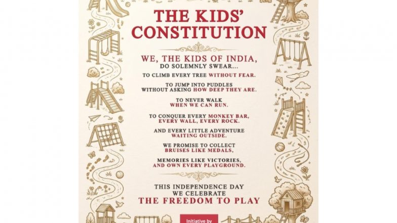 Business News | Campus Shoes Announces 'The Kids' Constitution' This Independence Day, Reimagining Freedom Through the Right to Play