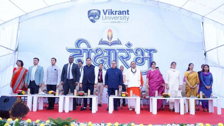Business News | Shaping Future-Ready Professionals: Vikrant University Inaugurates Academic Session 2026-27 with 'Deeksharambh-2026' Orientation Program