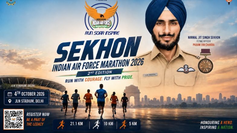 Business News | The Sekhon Indian Air Force Marathon 2026: Indian Air Force Announces the 2nd Edition of the Sekhon Indian Air Force Marathon 2026