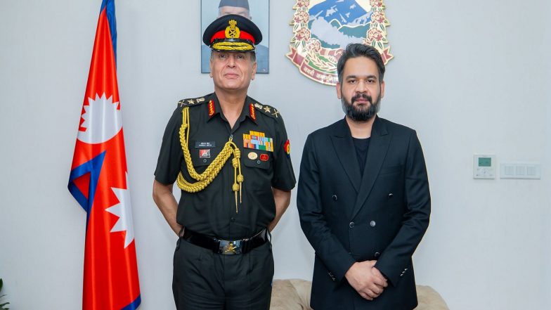 World News | COAS General Seth Meets Nepal PM Balendra Shah as Part of Four-day Visit to the Himalayan Nation