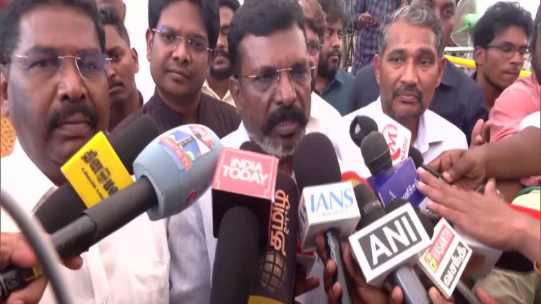 India News | VCK Submits Tamil Nationalism Conference Resolutions to CM Vijay, Seeks Support for State Autonomy: Thirumavalavan