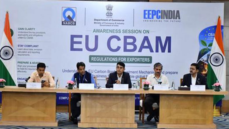 World News | Department of Commerce Organises Awareness Session on EU CBAM Regulations for Exporters