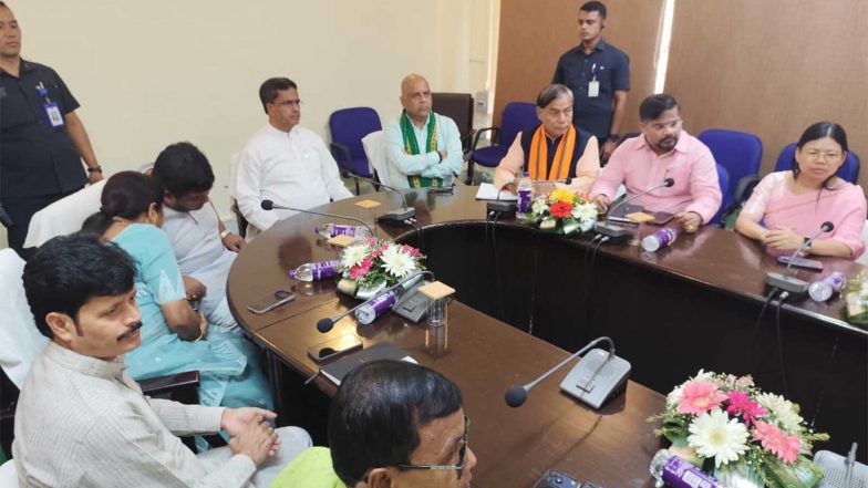 India News | Tripura CM Manik Saha Holds High-level Organisational Meeting Ahead of Upcoming Elections in State