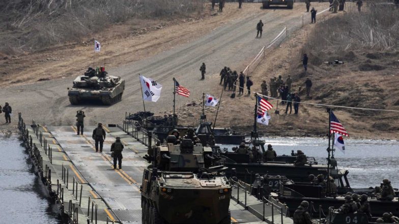 World News | Joint Military Drill Cut Short at Washington's Request, Confirms South Korean Media