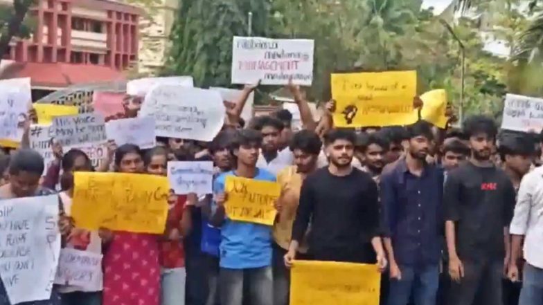 India News | Protests Ignite After Arunachal Student Dies by Suicide at MA College in Kochi, Management Forms Committee
