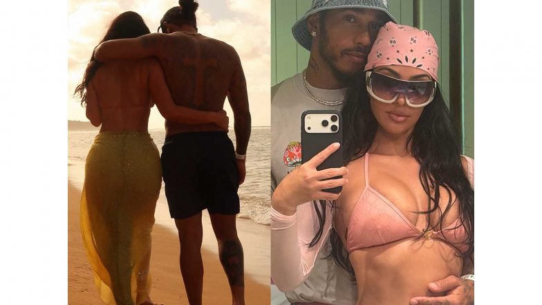 Entertainment News | Kim Kardashian, Lewis Hamilton Share Loved-up Pictures from Their Beach Getaway