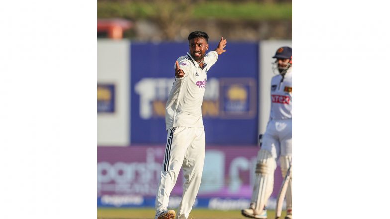 Sports News | Galle Unearths Another Prodigy: Suthar Becomes Indian with Best Figures in Sri Lanka, Surpasses Ashwin, Harbhajan