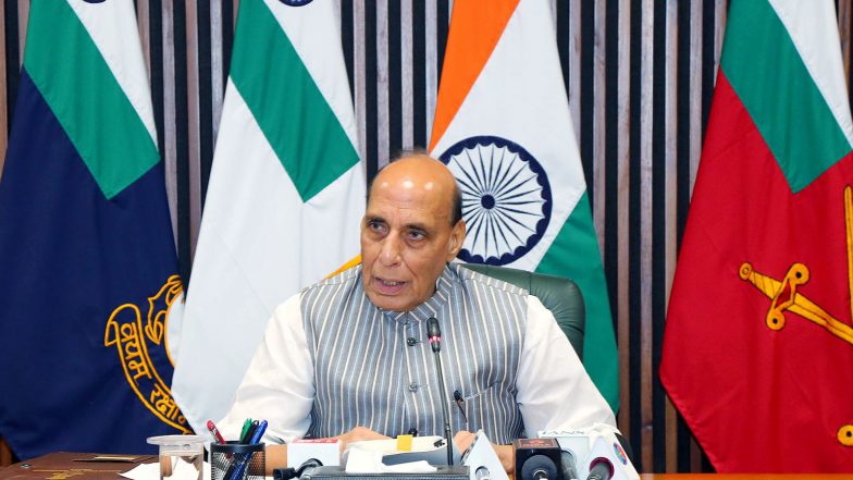 World News | India-Japan to Discuss Deepening Maritime Security Cooperation During Talks Between Defence Minister Singh, Japanese Counterpart Koizumi