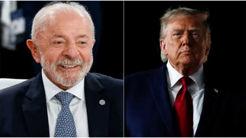 World News | Brazilian President Lula Seeks Trump Call Amid Growing US-Brazil Tensions