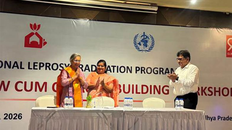 India News | National Leprosy Eradication Programme Workshop Begins in Indore to Strengthen Leprosy Control, Interruption of Transmission