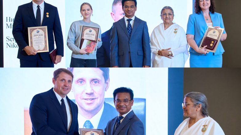 Business News | Mari State University Rector Prof. Mikhail Shvetsov Honoured in Moscow for Strengthening India-Russia Educational Relations