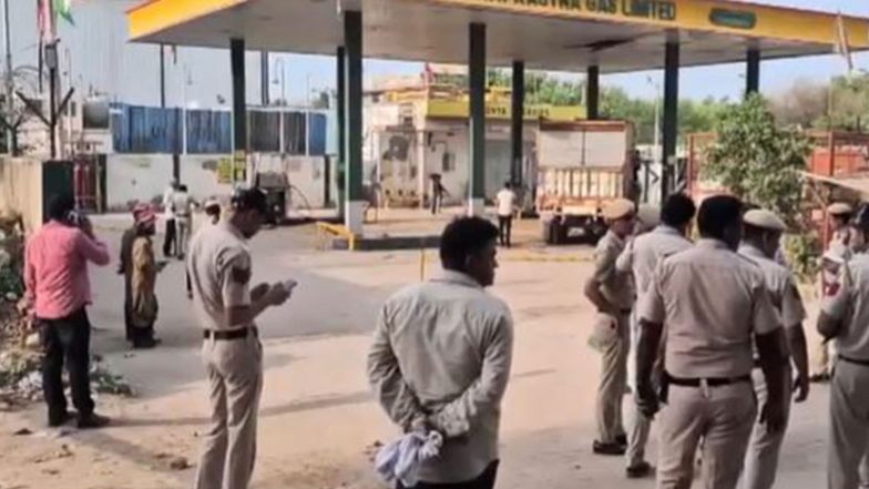 India News | Delhi: 3 People Killed in CNG Cylinder Blast at Refilling Pump in Tikri Kalan