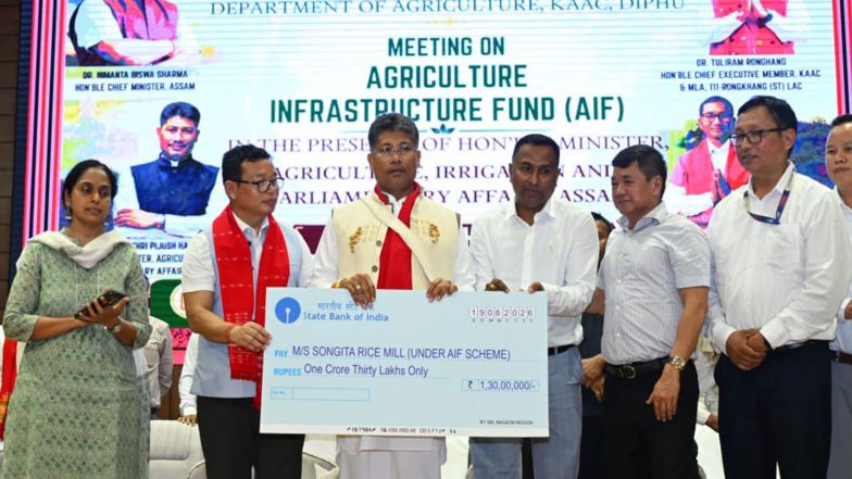 India News | Assam Minister Pijush Hazarika Reviews Agriculture and Irrigation Schemes in Diphu