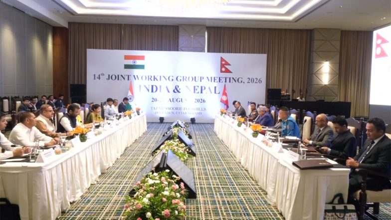 World News | 14th Meeting of India-Nepal Joint Working Group on Border Security Begins in Dehradun