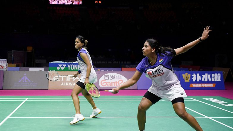 Sports News | Treesa Jolly-Gayatri Gopichand Storm into BWF World C'ships QFs, Stun Japan's 7th-seeded Duo