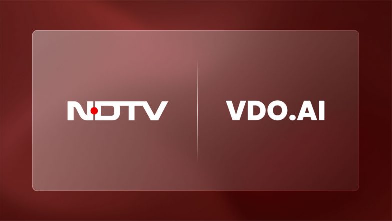 Business News | VDO.AI Deepens Collaboration with NDTV to Scale Native Video Monetisation and Audience Engagement