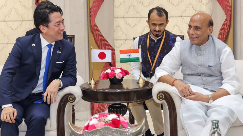 World News | Close Alignment on India's MAHASAGAR, Japan's FOIP More Important Than Ever Before: Rajnath Singh