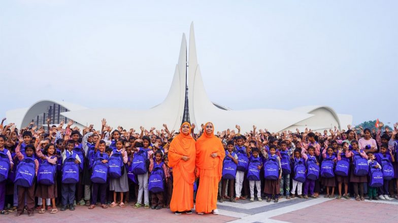 Business News | Jagadguru Kripalu Parishat's 2026 Philanthropic Initiatives Reach More Than 43,000 Children and Villagers This Past Summer