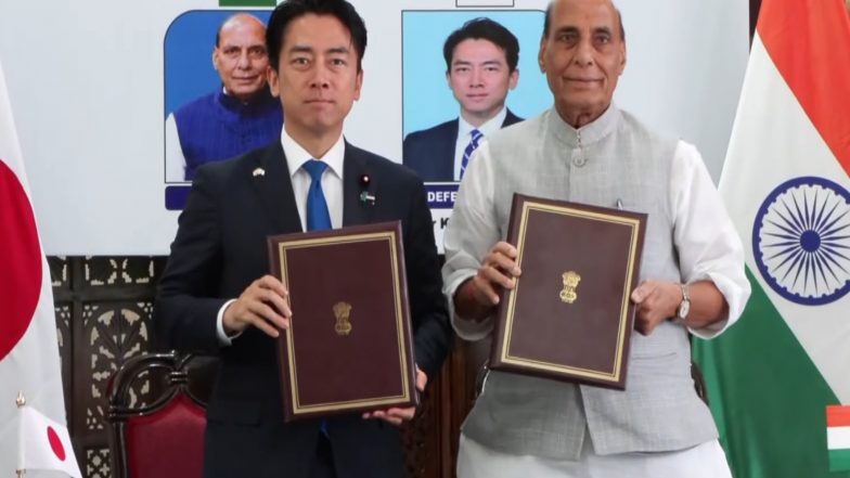 World News | India, Japan Agree to Deepen Maritime Security Cooperation Following Bilateral Meeting