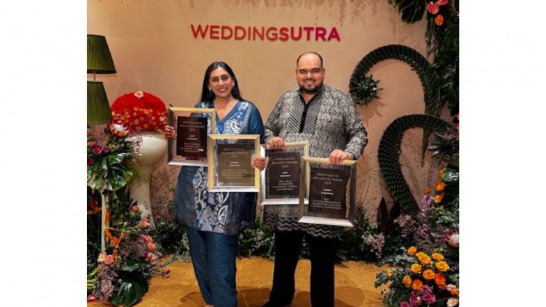 Business News | Kkings Events Wins Two Platinum Awards at the Prestigious WeddingSutra Awards