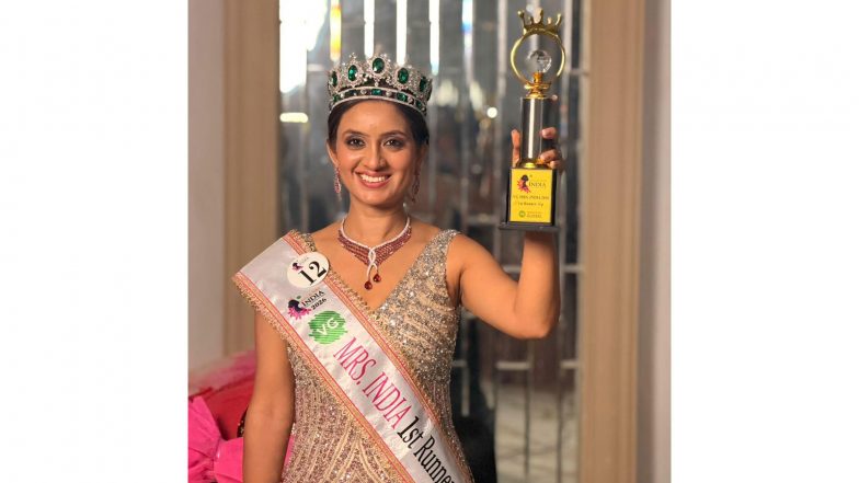 Business News | Visionara Global Crowns Vineeta Gupta as VG Mrs India 2026 1st Runner-Up and VG Haryana Queen 2026