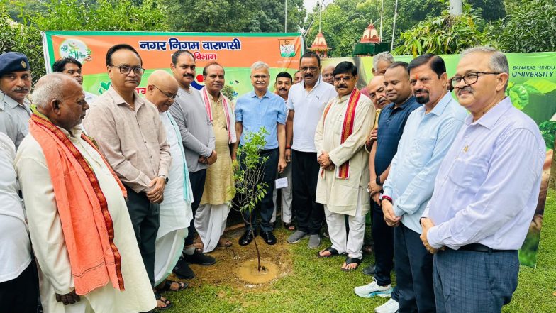 India News | Varanasi Municipal Corporation Launches 'One Tree for Mother' Campaign, Sets Target to Plant 25,000 Trees