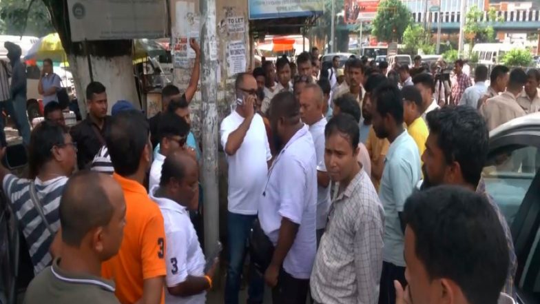 India News | High Tension at Assam-Meghalaya Border After Attack on Vehicles During KSU's Black Flag Rally