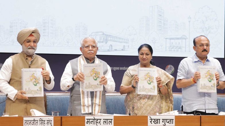 India News | Delhi Master Plan 2047 Unveiled: Focus on Transit-Oriented Development, Sustainable Urban Growth