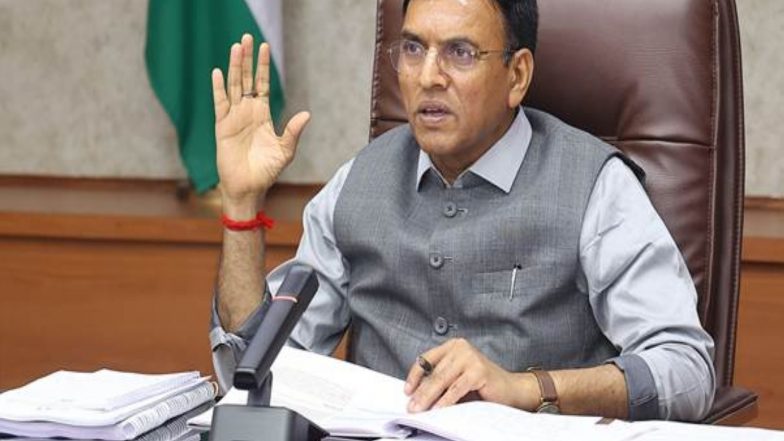 Sports News | Mansukh Mandaviya Calls for Accelerated Talent Identification to Build India's 2036 Olympic Athlete Pool