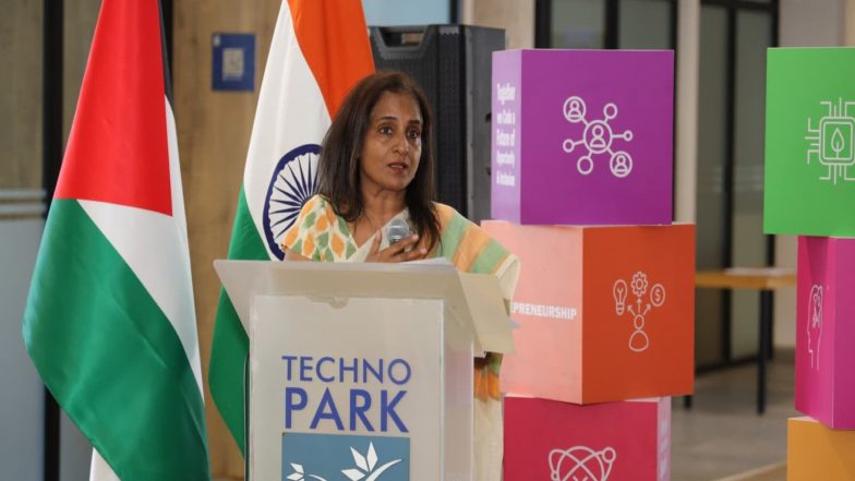 World News | MEA Secy Ranganathan Concludes Palestine Visit, Launches Hospital Project and Signs Two MoUs