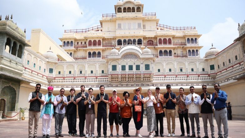 World News | BRICS Delegates Explore Jaipur's Rich Heritage, Vibrant Culture During India's Chairship
