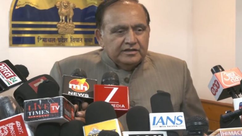 India News | Himachal Speaker-led All-party Meeting Seeks Cooperation for Monsoon Session