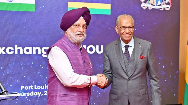 Business News | India, Mauritius to Deepen Energy Ties Beyond Petroleum, Explore Clean Fuels: Puri