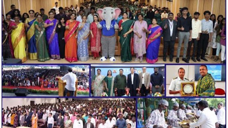 Business News | VELS Welcomes Freshers with Grand Celebrations Across Four Campuses in Chennai