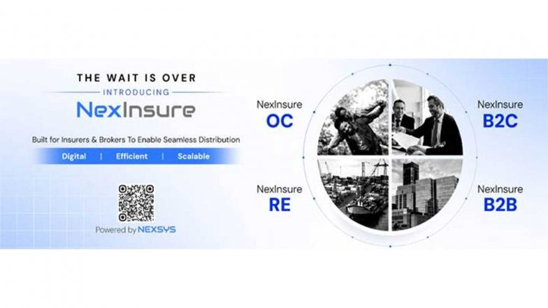 Business News | Nexsys Launches NexInsure, a Next-Generation Insurance Technology Suite Built to Transform Insurance Distribution