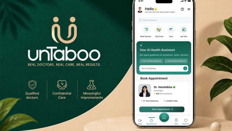Business News | Before Untaboo Treated a Single Patient, Its Founders Spent Months Posing as Patients Themselves