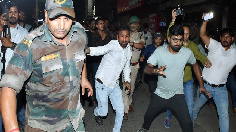 India News | Ranchi Protest: Police Resorted to Mild Force After Protesters Violated Designated Route, Says DSP