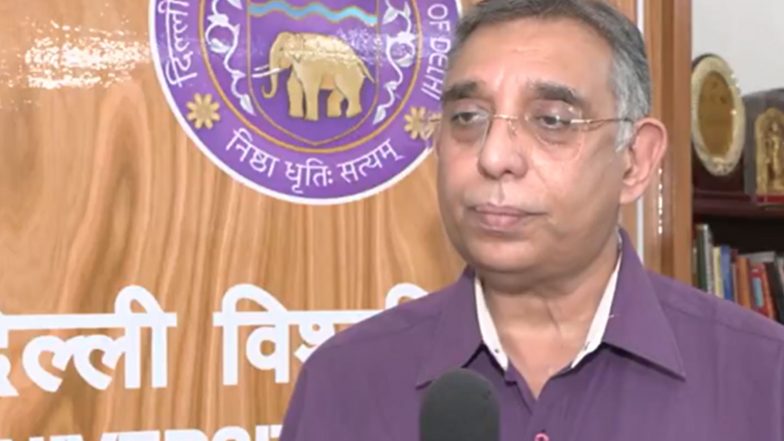 India News | DU Registrar Clarifies Class 12-based Admissions, Says CUET Applicants Already Allotted Preferred Choices