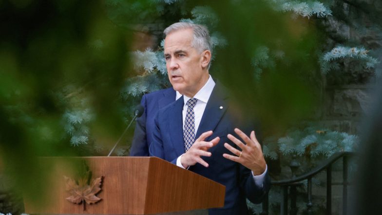 World News | Canada Suspends Trade Negotiations with US, Vows Dollar-for-Dollar Retaliation as 50% Tariffs Take Effect at Midnight
