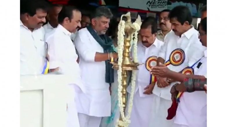 India News | Keralam CM Satheesan Inaugurates 72nd Nehru Trophy Boat Race in Alappuzha