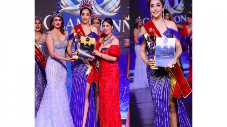 Business News | Ravneet Duggal Crowned 1st Runner-Up at Glammonn Mrs India Worldwide 2026