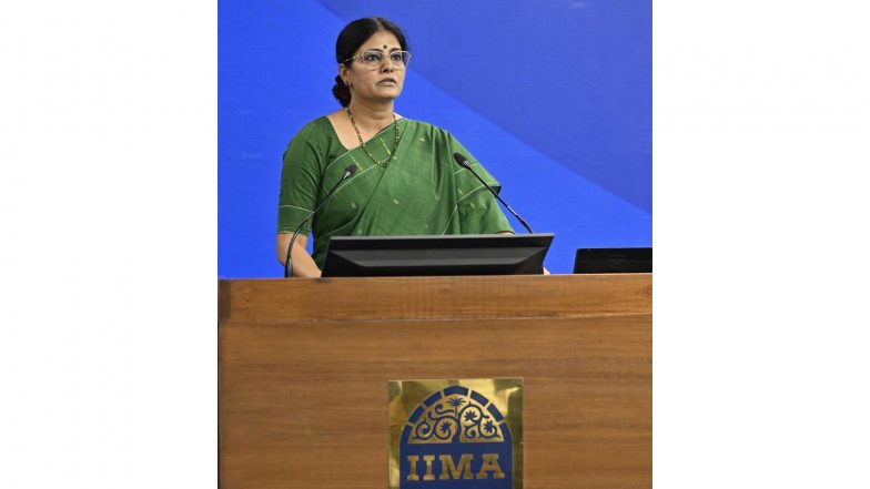 India News | Union Minister Anupriya Patel Launches India Pharma Archives at IIM Ahmedabad to Preserve 125 Years of Pharma Journey