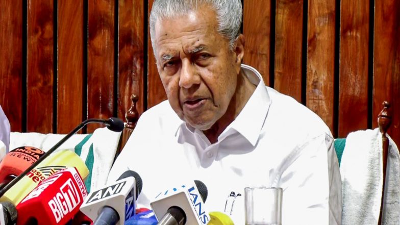 India News | Pinarayi Vijayan Condemns Move to Carve Mangaluru Sections out of Palakkad Division