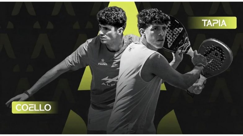 Sports News | World No. 1 Padel Duo Arturo Coello, Agustin Tapia to Headline First-ever Padel All Stars in India