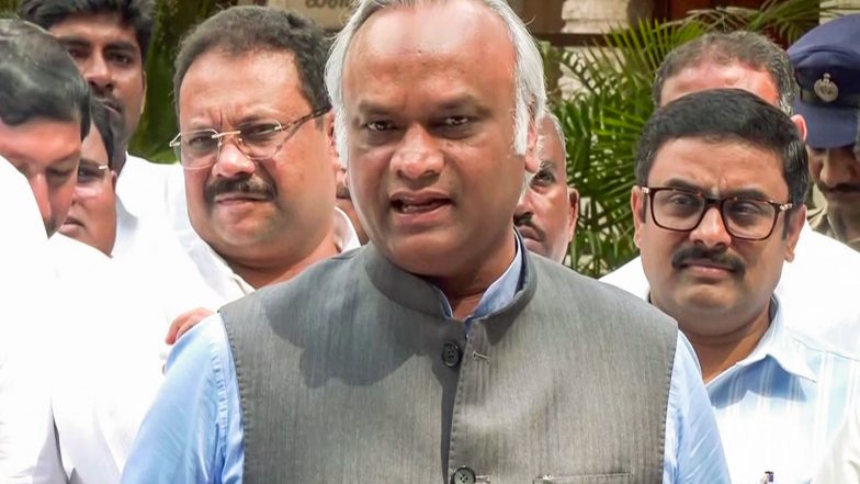 India News | Viksit Gujarat, Not Viksit Bharat: Priyank Kharge Alleges Centre Treating Southern States Unfairly After Revanth Reddy's US Visit Denied