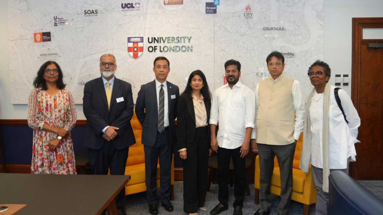 World News | University of London Working to Build Campus in Hyderabad: Telangana Govt