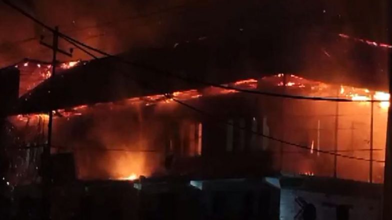India News | Telangana: Fire Breaks out at Plastic Godown in Hyderabad's Gudimalkapur; None Hurt