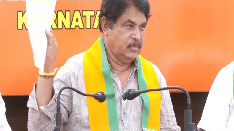 India News | Karnataka Dalit Valmiki Corporation Scam: BJP-JD(S) to Lay Siege to Vidhana Soudha on Monday, Announces LoP R Ashoka
